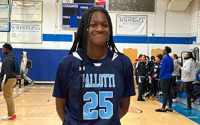 Arianna Harris-Mott of St. Vincent Pallotti.